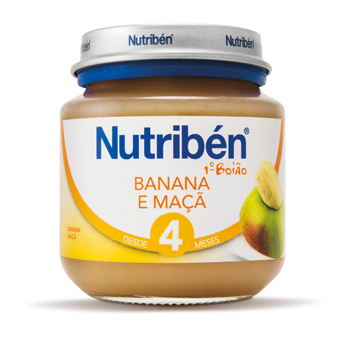 1º BOIAO BANANA/MACA 130 GR NUTRIBEN